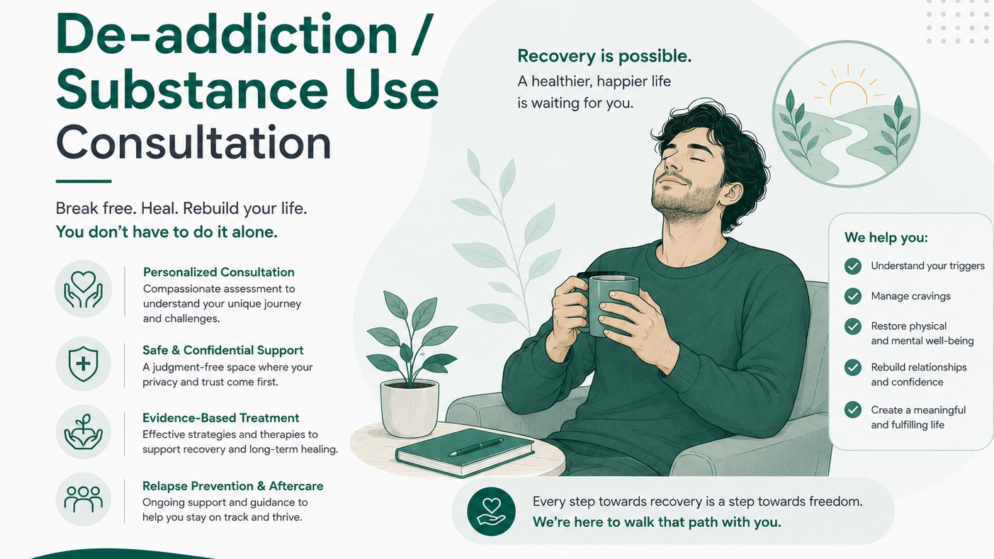 De-addiction / Substance Use Consultation